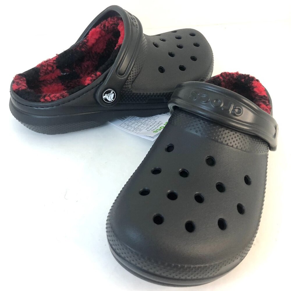 Crocs Unisex-Adult Classic Holiday Lined Clogs Sz. 6/W, 4/M NWT!
